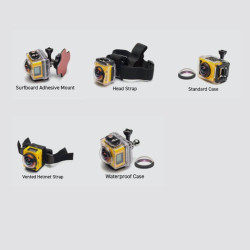 Action cam Kodak PixPro SP360 Pack Extreme