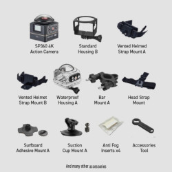 Action Cam Kodak PixPro SP360 4K Pack Extreme