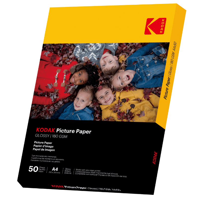 Fotopapier Kodak Picture Paper 180gsm A4 x50 - Kodak offizielle Web...