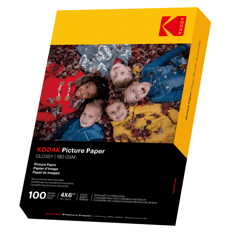 Fotopapier Kodak 180gsm 10x15cm - 100 Blatt