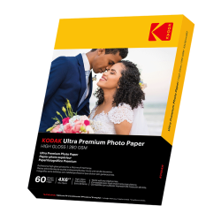 Fotopapier Kodak Ultra Premium 280gsm 10x15cm - 60 Blatt.