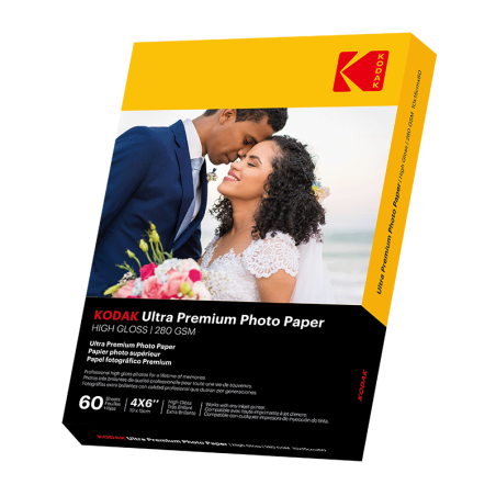 Photo Paper Kodak Ultra Premium 280gsm 10x15cm - 60 sheets