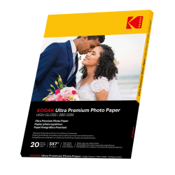 Papier photo Kodak Ultra Premium 280gsm 13x18cm - 20 feuilles