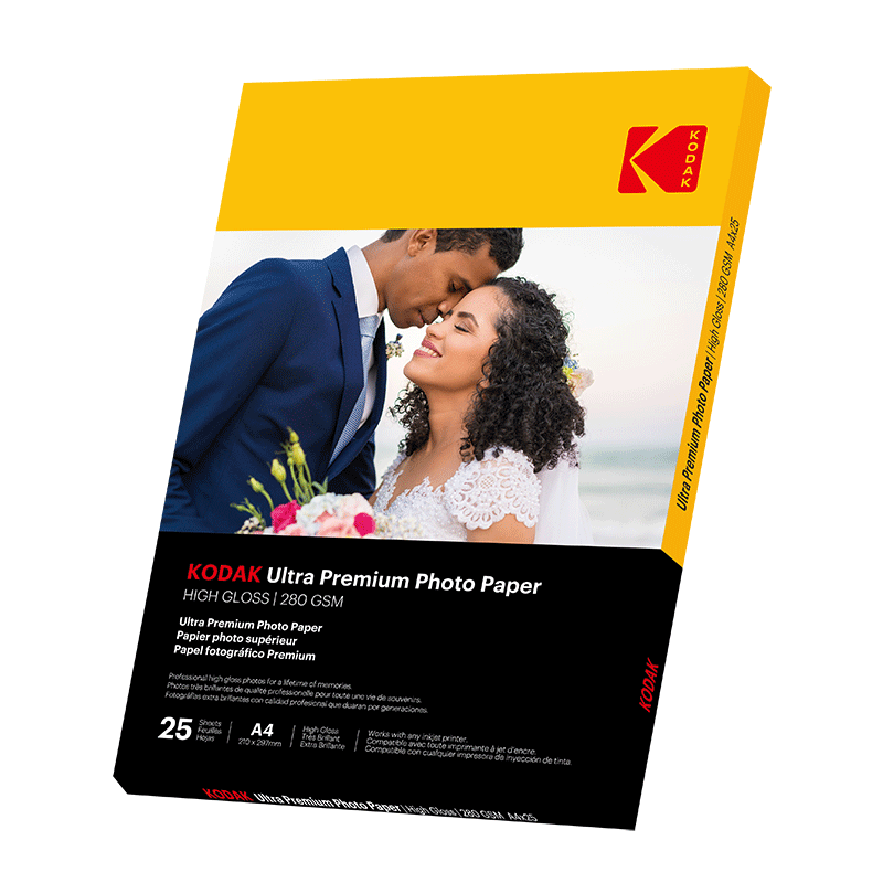 Fotopapier Kodak Ultra Premium 280gsm A4 - 25 Blatt - Kodak Offizielle