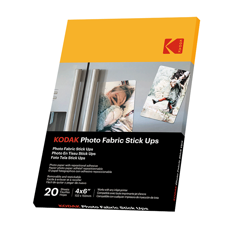 Repositionable Photo Stickers Kodak Stick Ups 10x15cm - Kodak Official