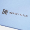 Album Photo Kodak 23,50x27cm - Couleur bleu 20 pages