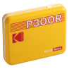 Refurbished Tragbarer Fotodrucker Kodak mini 3 retro P300R - Drucken im quadratischen Format (7,6 x 7,6 cm)