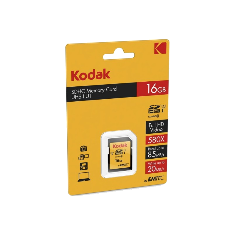 Memory card SD KODAK 16GB - CLASSE 10