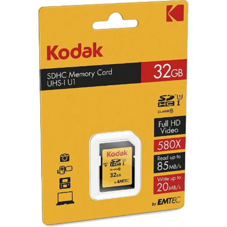 Memory Card SD KODAK 32GB - CLASSE 10