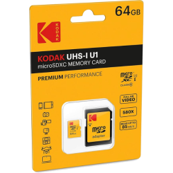 KODAK Micro SDXC Memory Card 64GB - CLASS 10