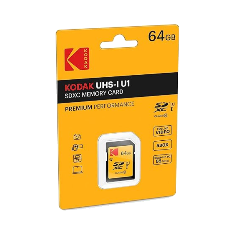 Carte SD 64Go Kodak CLASS 10