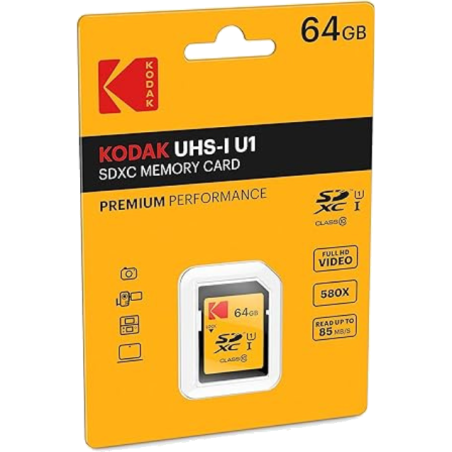 Memory Card SD KODAK 64GB - CLASSE 10