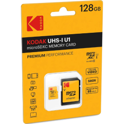 KODAK Micro SDXC Memory Card 128GB - CLASS 10