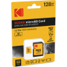 Memory Card Micro SD KODAK 128GB UHS-I U3 V30 A1 - Ultra Performance