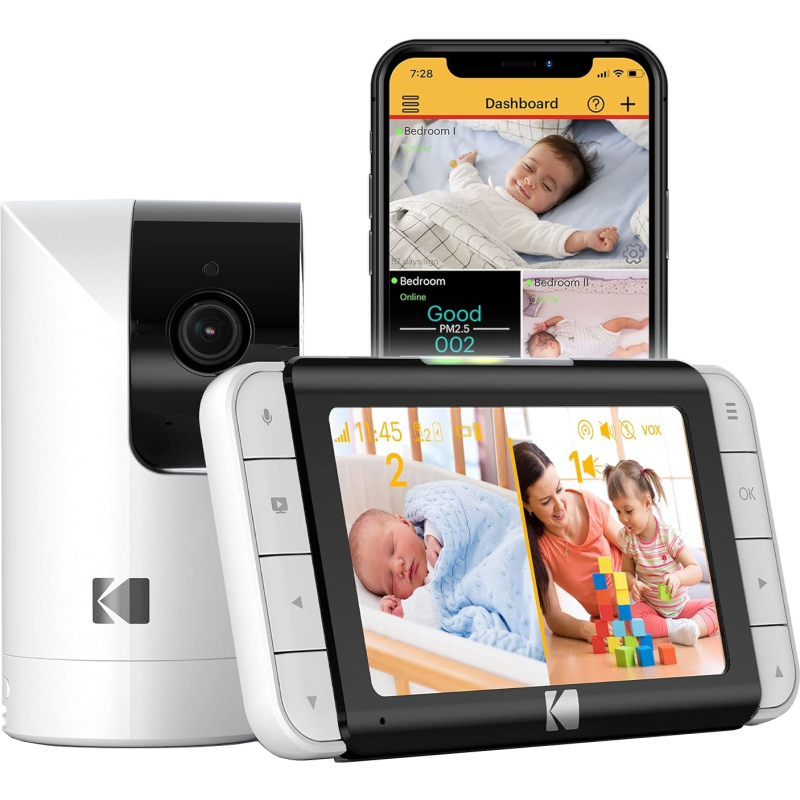 Babyphone connecté Kodak Cherish C525P - 199,99 €