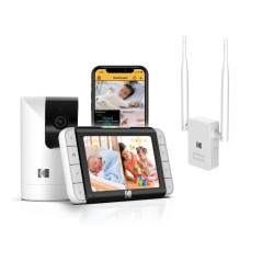 Kodak Smart Baby Monitor Cherish + Ripetitore Wifi