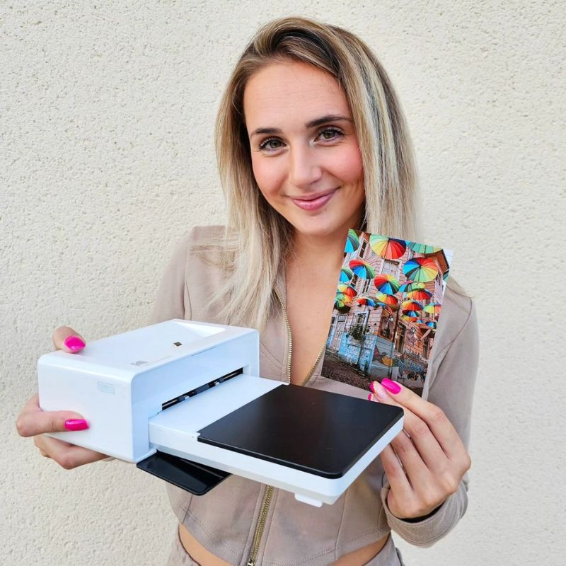 Tragbarer Fotodrucker PD460 - Postkartenformat