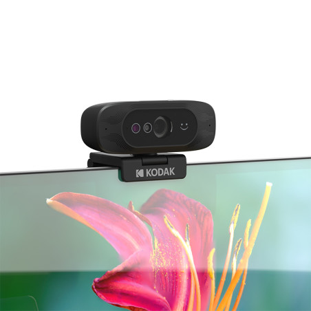 Webcam Kodak Access – HD 1080p, Reconnaissance Faciale Windows Hello - vue 6
