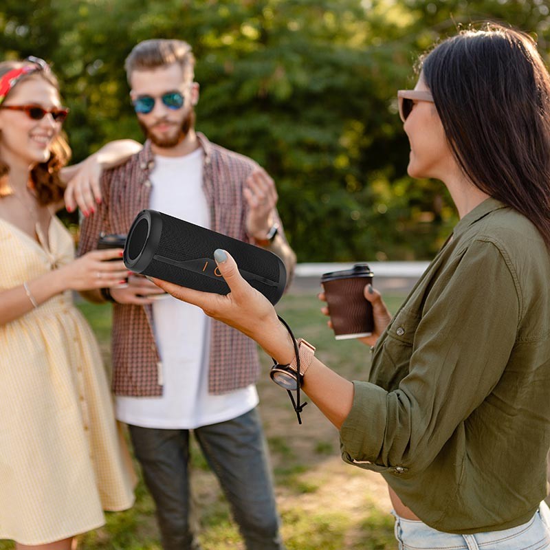 Enceinte Portable Noir Métallique Sans Fil Kodak PWS-2252