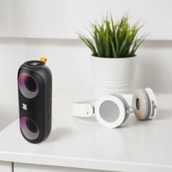 Altavoz Bluetooth Portátil con Luces LED Kodak PWS-2233