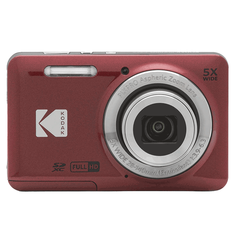 Appareil photo compact Reconditionné Kodak PixPro FZ55 - Mémoire interne 63MB Rouge