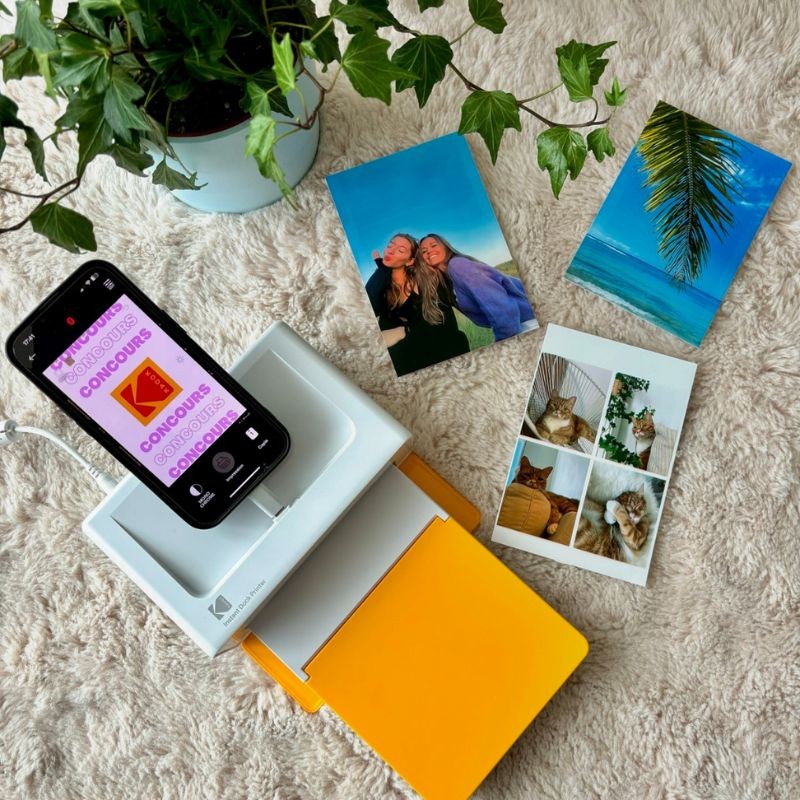 Przenośna drukarka fotograficzna PD460 - Rozmiar zdjęć: pocztówka