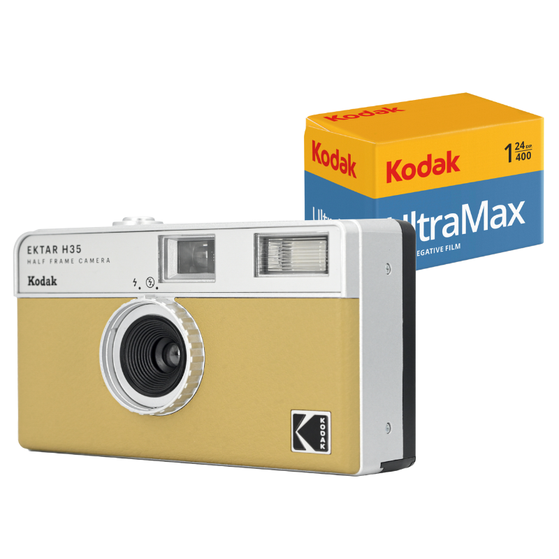 Pack Film Camera Kodak Ektar H35 + + 1 film Ultramax 400 ISO 24 exposures