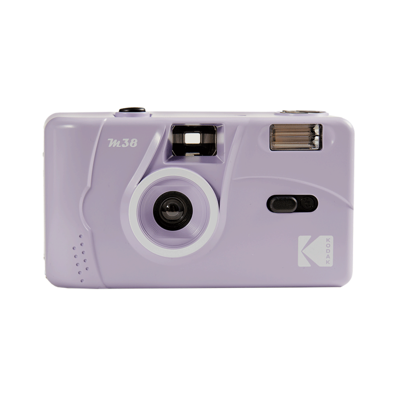Appareil Photo Argentique Reconditionné Kodak M38 Pellicule 35mm Violet