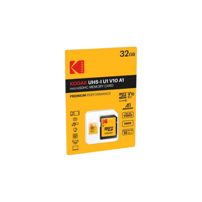 Karta pamięci KODAK Micro SDHC 32 GB Premium – KLASA 10