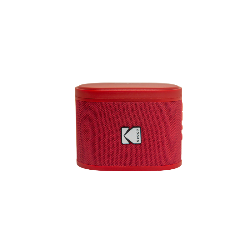 Mini Enceinte Colorée et Portable Bluetooth Kodak Soundbrix Rouge