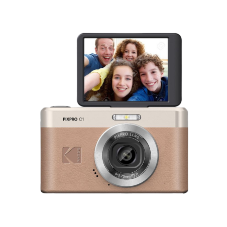 Aparat Cyfrowy Kompaktowy Kodak C1 - Zdjęcie 13 MP - 4-krotny Zoom Cyfrowy - Obrotowy Ekran