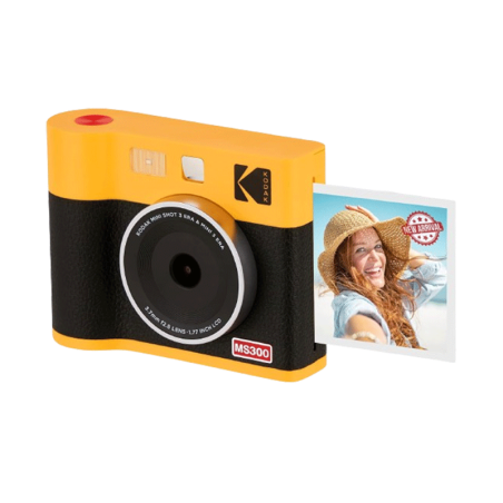 KODAK Mini Shot 3 ERA MS300 Cuadrada Cámara Instantánea 2 en 1: Cámara Instantánea e Impresora Fotográfica Bluetooth