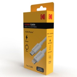 Câble USB-C vers Port Lightning Kodak - Performance fiable