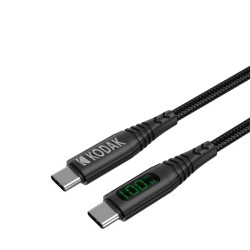 Câble LED USB-C Ultra Premium Kodak - Chargement rapide