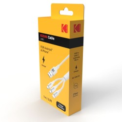 3-in-1 Charging Cable Kodak - Versatility and Performance
