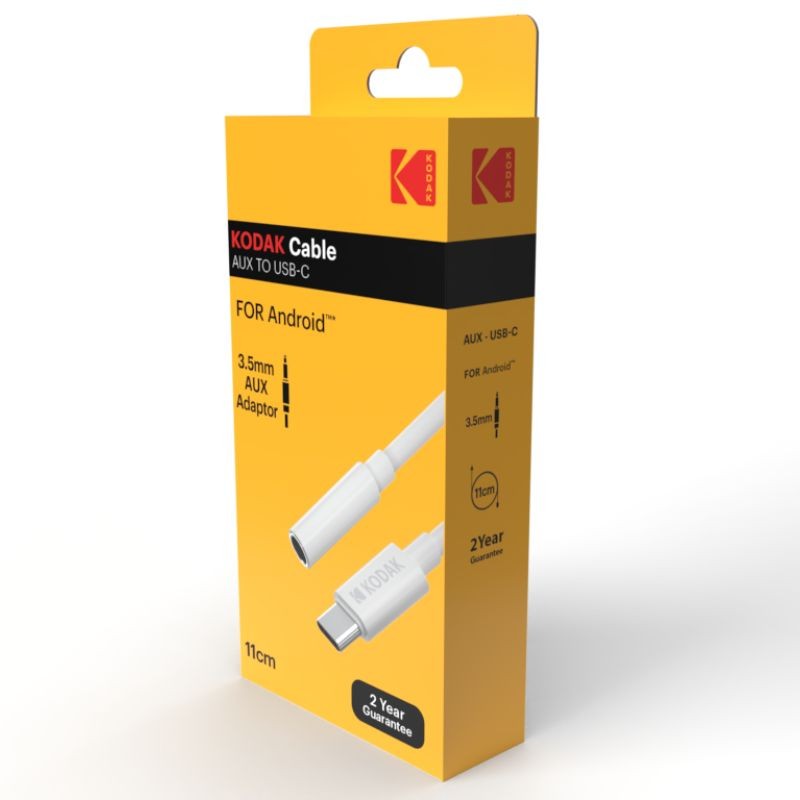 Kabel pomocniczy do UBS-C Kodak - wygodna łączność audio