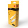 Câble Auxiliaire vers UBS-C Kodak - Connectivité Audio Pratique