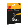 Pamięć Flash USB 3.0 64GB obrotowa Kodak DUAL K233C SERIES - port USB i typu C