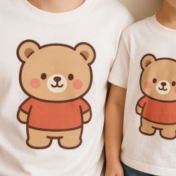 Papier transfert textile clair t-shirt Kodak
