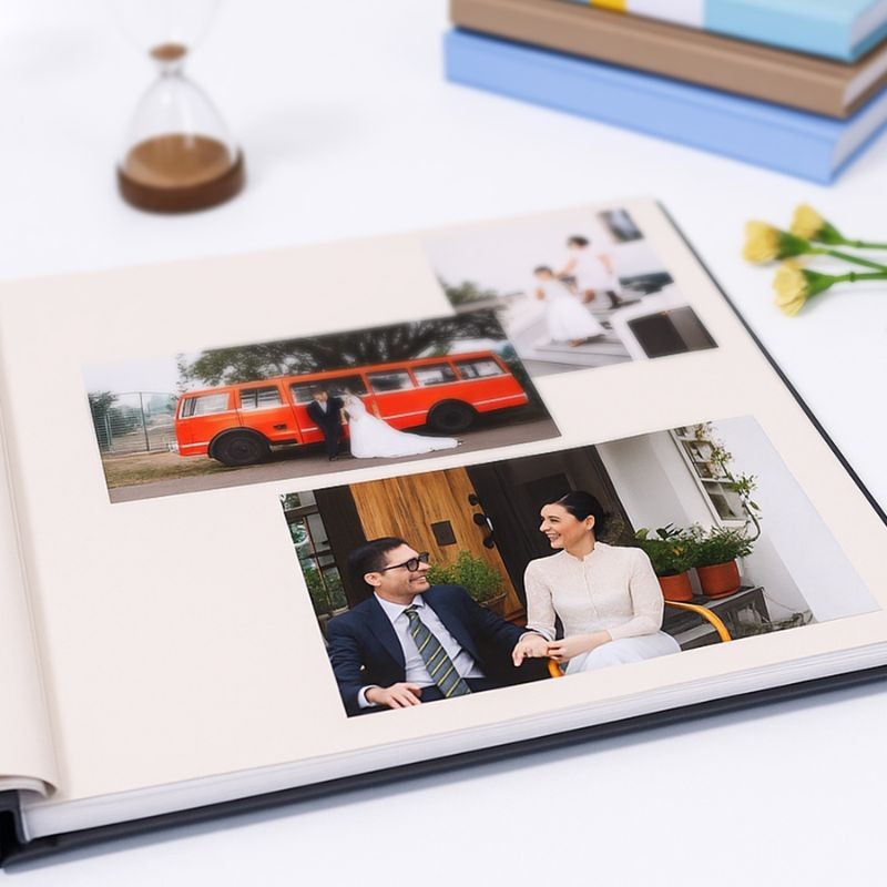 Photo Album Kodak 32.50x33cm - black cover 20 pages