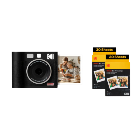 Pack avec Appareil Photo Instantané Mini Shot 3 ERA MS300 + 60 photos
