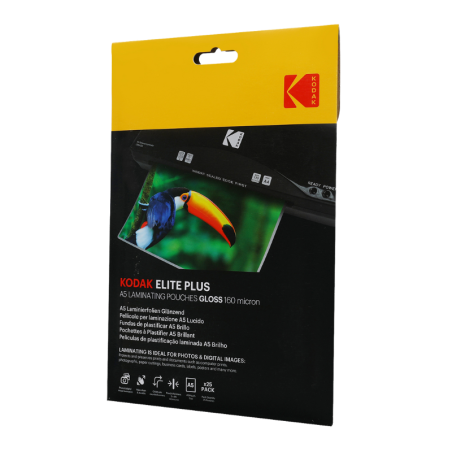 Pochette de Plastification A5 - Pack de 25 - 160 mcn - Finition Brillante