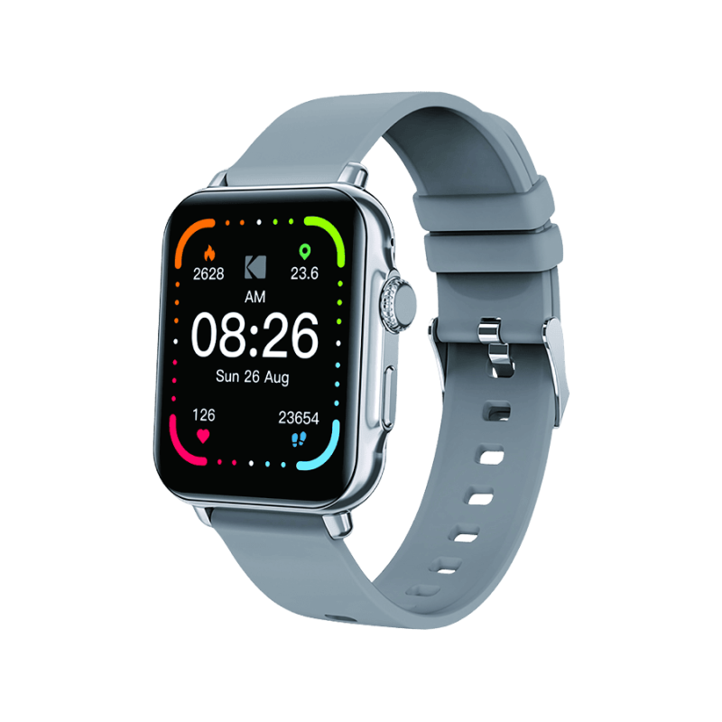 Kodak SW-7203 Montre Connectée Bluetooth - Grand Écran 1.85” Tactile & Suivi Santé