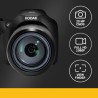 Kodak Pixpro AZ653 Astro Zoom – 20MP CMOS Bridgekamera, 65-facher optischer Zoom, Full HD Video & Wi-Fi