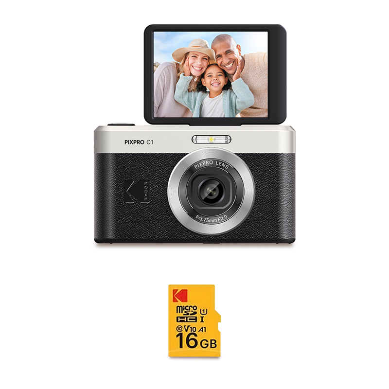 Pack Pixpro C1 Appareil Photo Compact + Carte microSDHC 16 Go