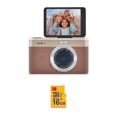 Pack Pixpro C1 Appareil Photo Compact + Carte microSDHC 16 Go