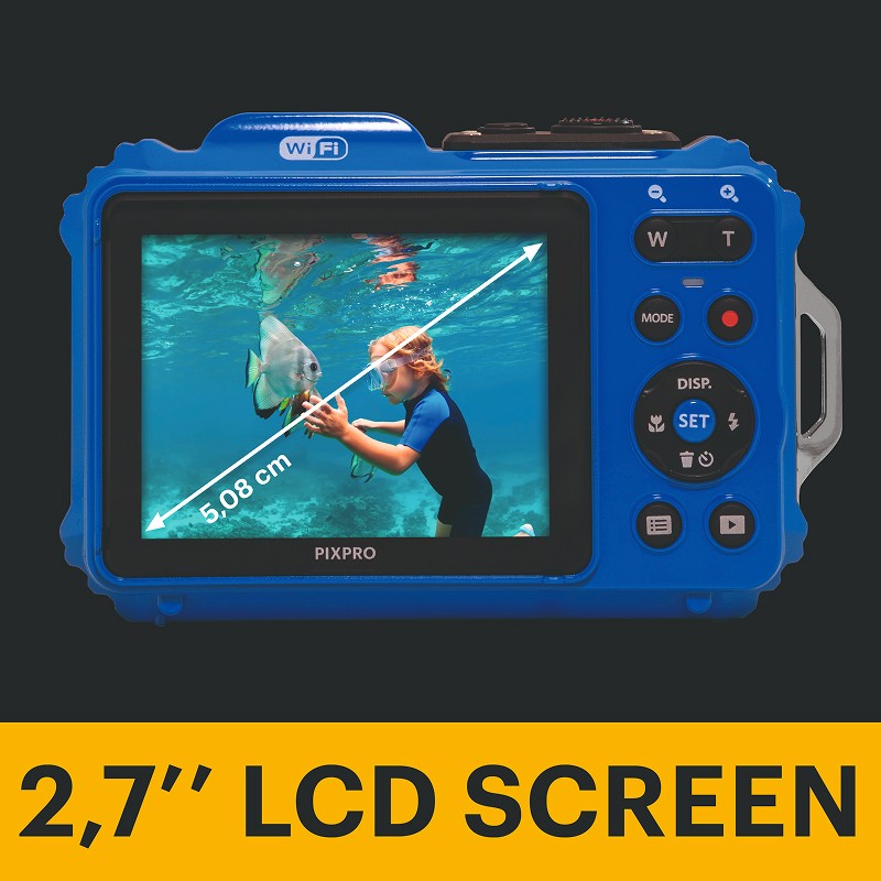 Kompaktkamera Kodak PixPro WPZ2 - 15 m wasserdicht