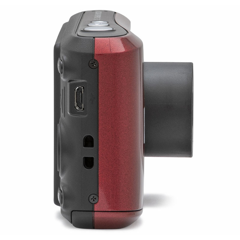 Étui De Protection En Silicone Souple Pour Kodak Pixpro FZ45 - Rouge - Coque Anti-rayures Ajustée - Accès à Tous Les Boutons