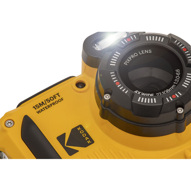 Compact Camera Kodak PixPro WPZ2 Waterproof 15m Official Kodak