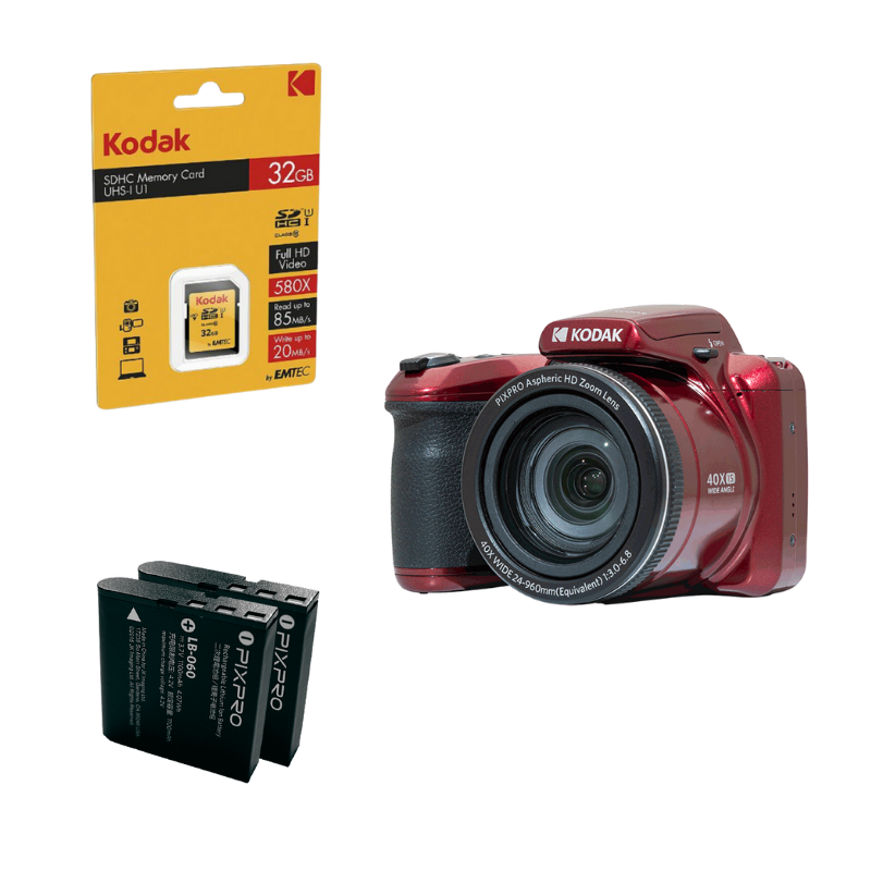 KODAK Pixpro AZ405 Bridge Camera Pack | 40x Zoom & 20 MP
